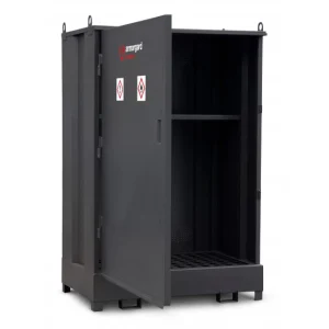 Livraison internationale Armoire Drumbank 2 Fûts Plus étagères Db2s – 1405x925x2195 ARMORGARD – DB2S 10