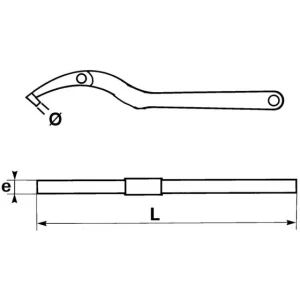 CLES A ERGOT ARTICULE ERGOTS AMOVIBLES SAM OUTILLAGE – 111155 Paris 6