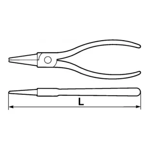 PINCE CIRCLIPS INTERIEURE COUDEE 90° 40-100 MM SAM OUTILLAGE – 19121A Satisfait ou Remboursé 6