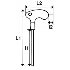 CLE MALE POIGNEE EN T TORX T20 SAM OUTILLAGE – 66PTX20 le grand escompte 9