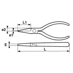 PINCE BECS PLATS ISOLEE 145 MM SAM OUTILLAGE – Z23614 a Prix Discount 6