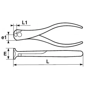 PINCE COUPANTE EN BOUT BIMATIERE AVEC RESSORT 160 MM SAM OUTILLAGE – 230R16G prix abordable 6