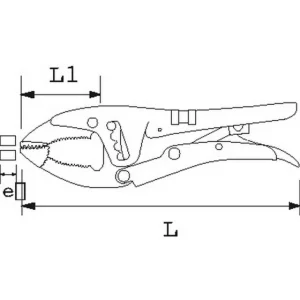 vente pas cher en ligne PINCE ETAU TYPE AMERICAINE 135 MM SAM OUTILLAGE – 21115 6